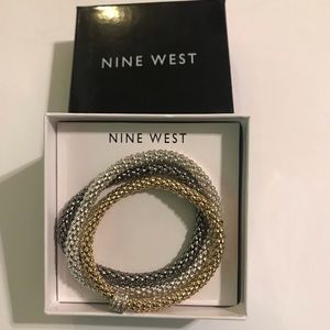 Nine West Stretch Bracelets Set Of 3
